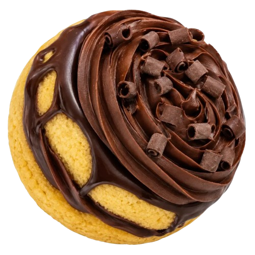 Chocolate Yellow Cake with rich chocolate flavor and soft yellow cake layers